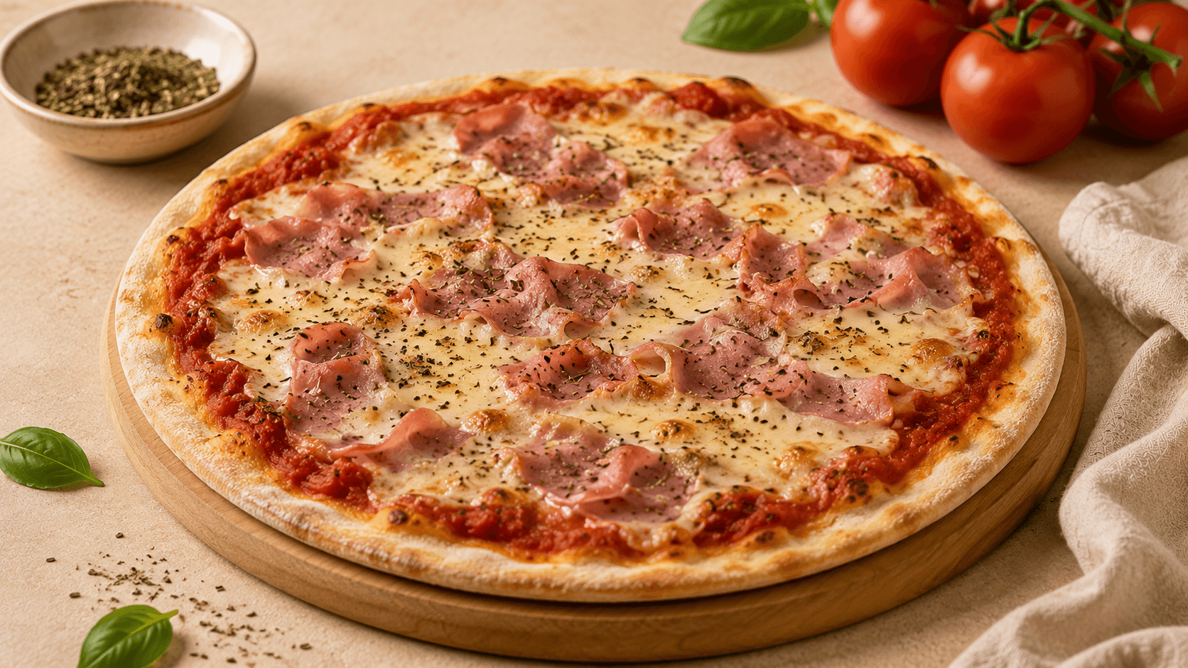 Pizza Jambon Mozzarella