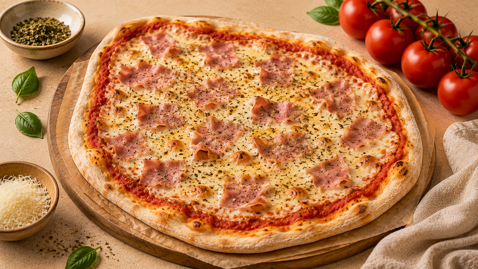 Pizza Jambon Mozzarella
