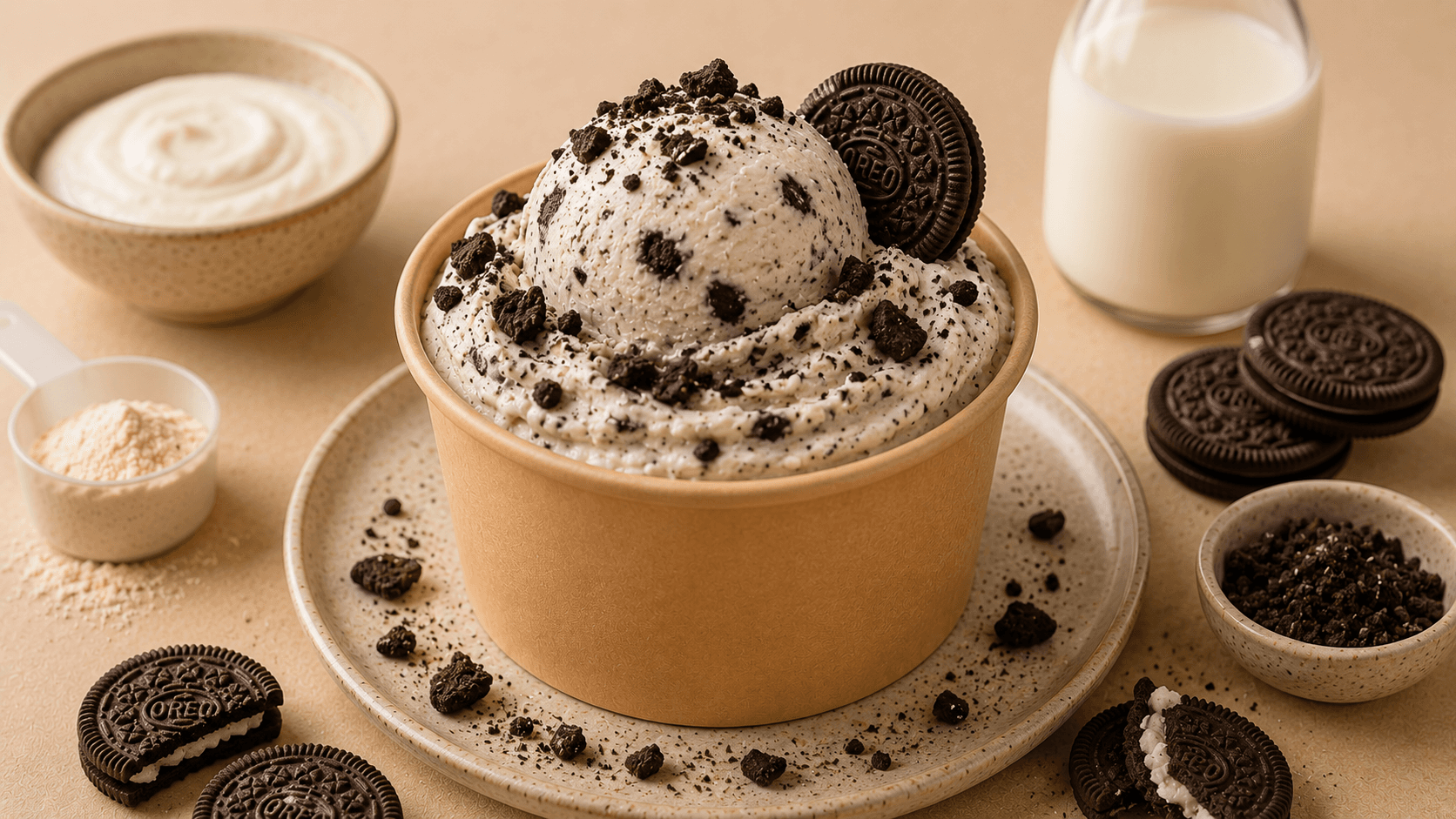 Glace Oreo