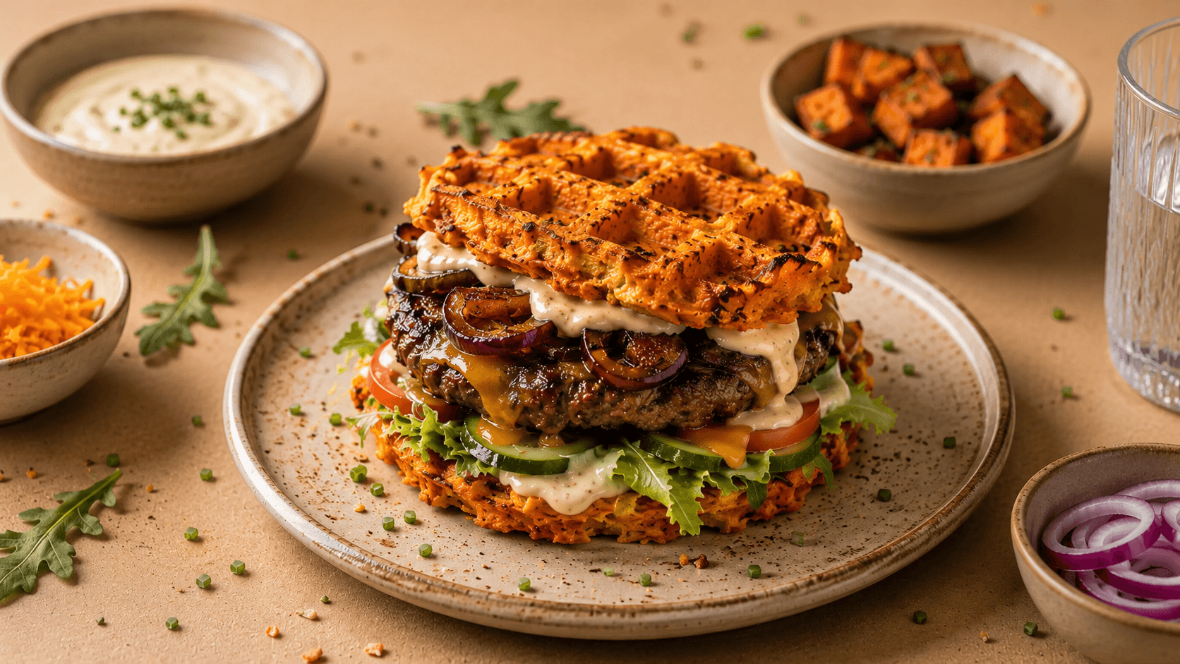 Burger de Patate Douce
